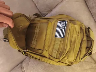 Mochila Táctica Militar 25L Beige