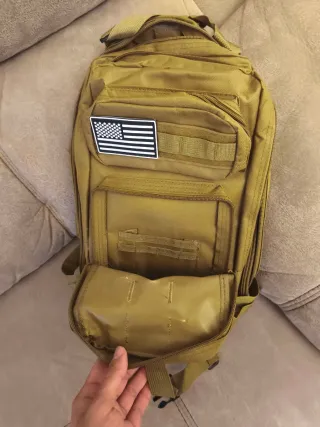 Mochila Táctica Militar 25L Beige