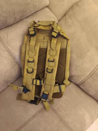 Mochila Táctica Militar 25L Beige