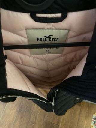 Chaqueta Hollister Negra
