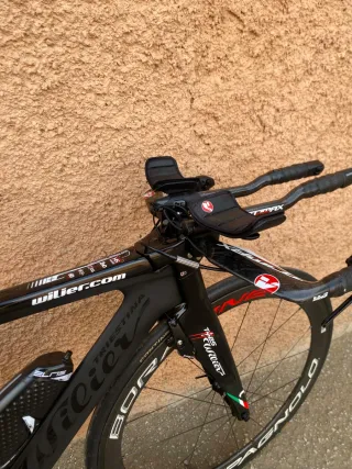 Bicicleta Triatlón Wilier twin blade Triestina,