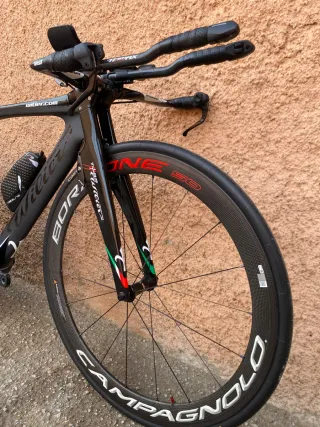 Bicicleta Triatlón Wilier twin blade Triestina,