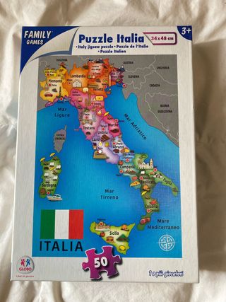 Puzzle Italia 34x48 cm - 50 Pezzi