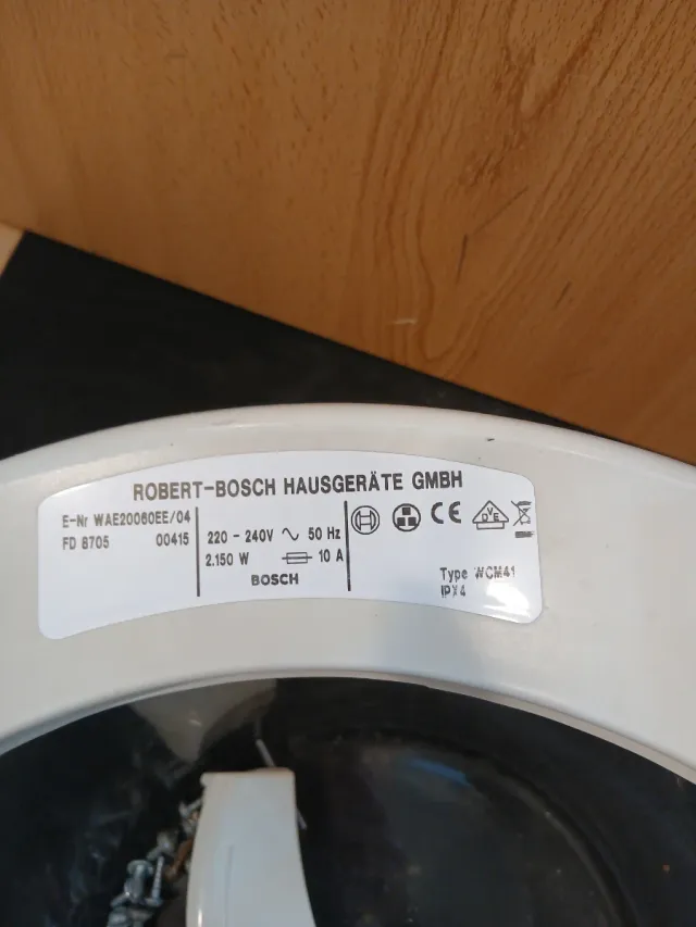 Recambio 2 Puerta Lavadora Bosch