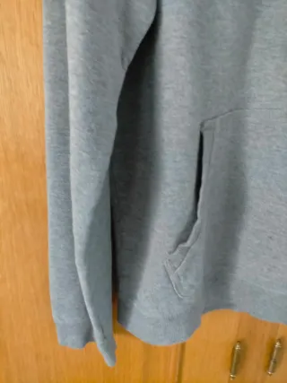 Sudadera Puma juvenil Gris y Azul