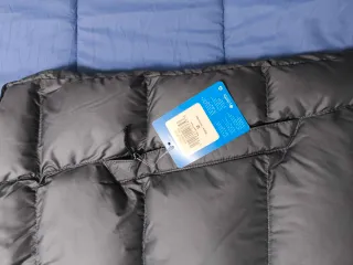 Chaleco Columbia Negro y Gris