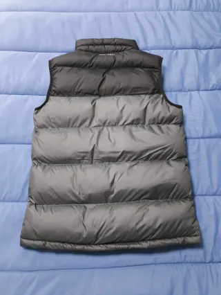 Chaleco Columbia Negro y Gris