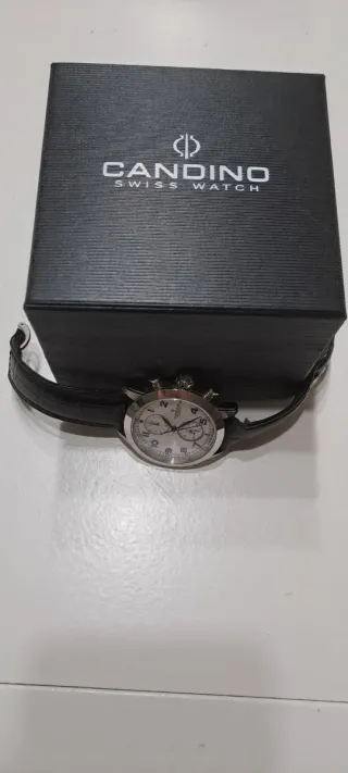 Reloj Candino Hombre Negro/Plateado