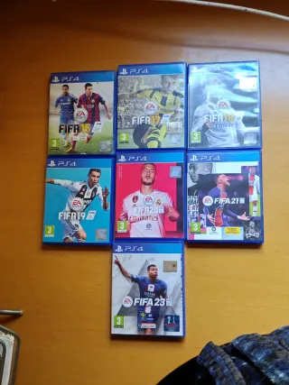 Lote 7 Giochi FIFA PS4