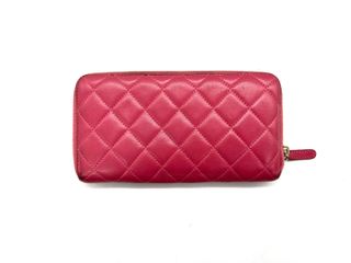 Cartera Chanel acolchada rosa