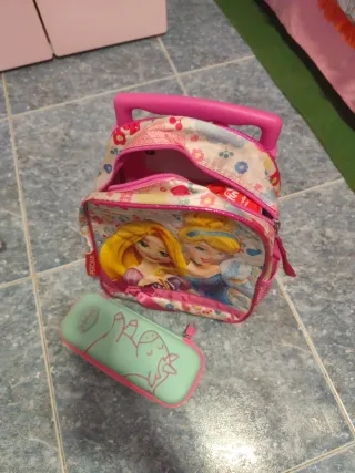Mochila infantil con ruedas Princesas Disney
