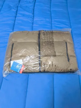 Chaleco Columbia Negro y Marrón