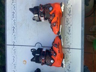 Sci Atomic Junior con attacchi e scarponi Salomon