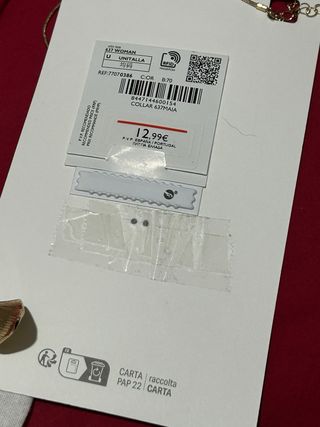 Conjunto collar y pendientes de Mango