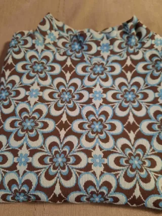 Top estampado floral mujer