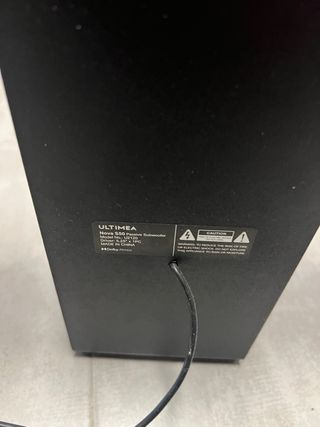 Barra de Sonido TV ULTIMEA Nova S50 con subwoofer