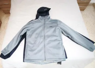 Chaqueta Under Armour 3 en 1 Negra/Azul Vaquera