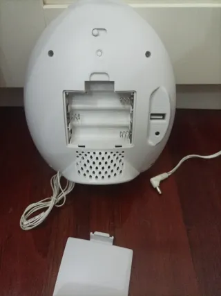 Radio despertador lámpara