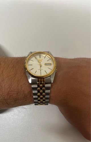 Reloj Seiko 5 SNXJ90 Datejust