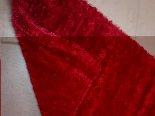 Alfombra Roja Pelo Corto 60x110