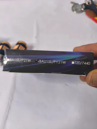 Luces LED Coche NATGIC Ámbar