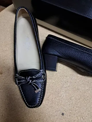 Mocasines Geox Negros Talla 37