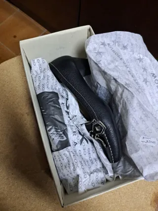 Mocasines Geox Negros Talla 37