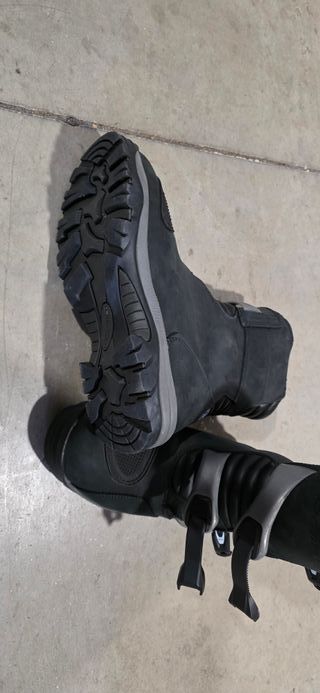 Botas de motorista negras