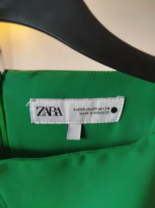 Abito verde elegante Zara