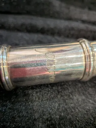 Flauta travesera llaves abiertas