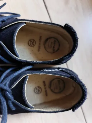 Zapatos niño azul marino