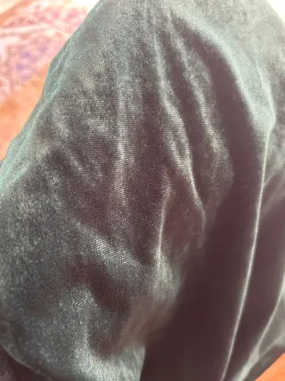 Vestido Terciopelo Verde Talla S