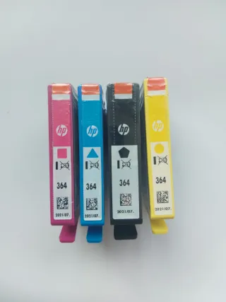 Cartuchos Tinta HP 364 (Pack 4)