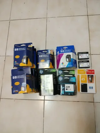 Lote de cartuchos de tinta HP