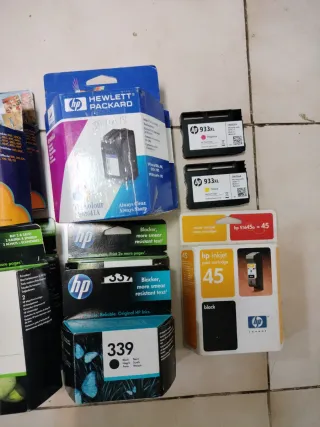 Lote de cartuchos de tinta HP