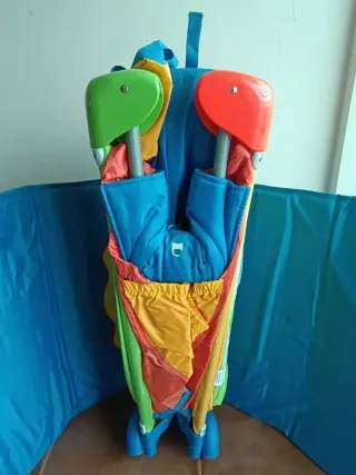 Cuna de viaje con colchón, protector y sábanas