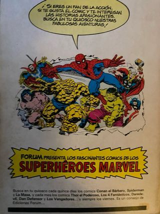 los vengadores 1-5 de forum, en buen estado