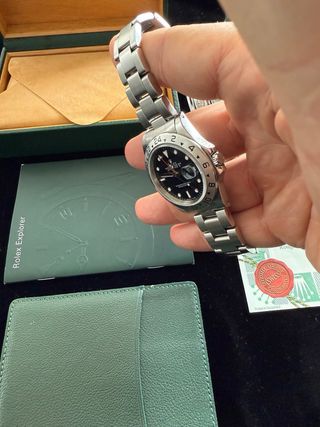 Rolex Explorer II Reloj Acero Inoxidable