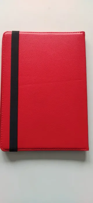 Custodia rotante per tablet Samsung rossa