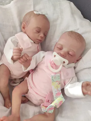 Muñeca Bebé Reborn Gemelas
