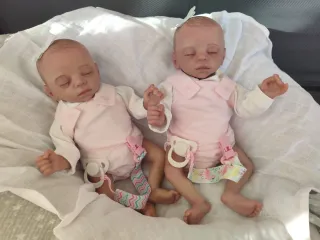 Muñeca Bebé Reborn Gemelas