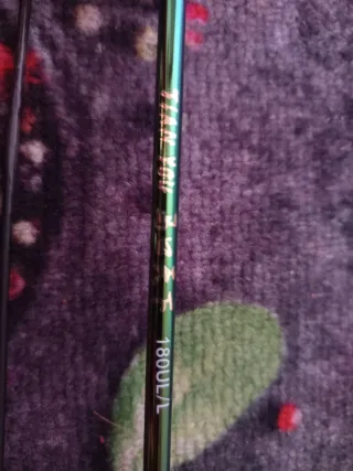 Caña de pescar Fuji sin usar