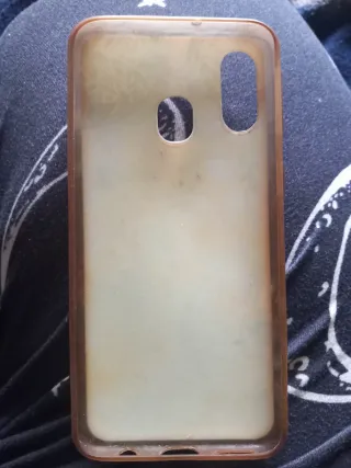 Custodia Samsung Galaxy A40 con teschi