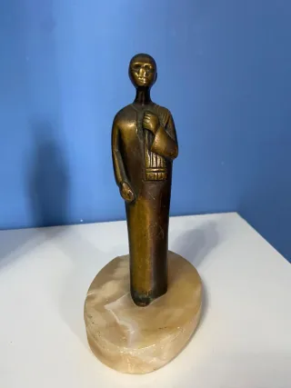 Statua Bronzo monaco tibetano