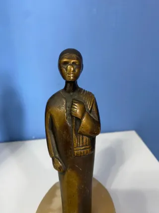 Statua Bronzo monaco tibetano