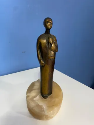 Statua Bronzo monaco tibetano