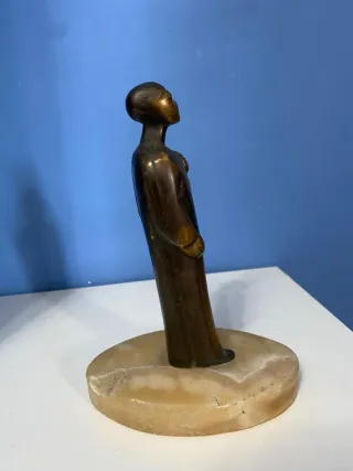 Statua Bronzo monaco tibetano