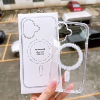 Funda iphone 16 Pro  con carga Magnetico