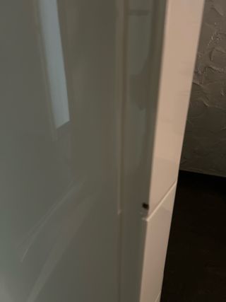 Cómoda blanca brillo