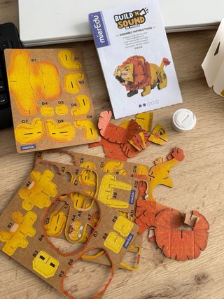 Puzzle3D Tiburón Sonido y Puzzle3D Leon